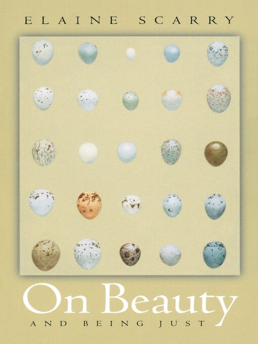 Cover image for On Beauty and Being Just